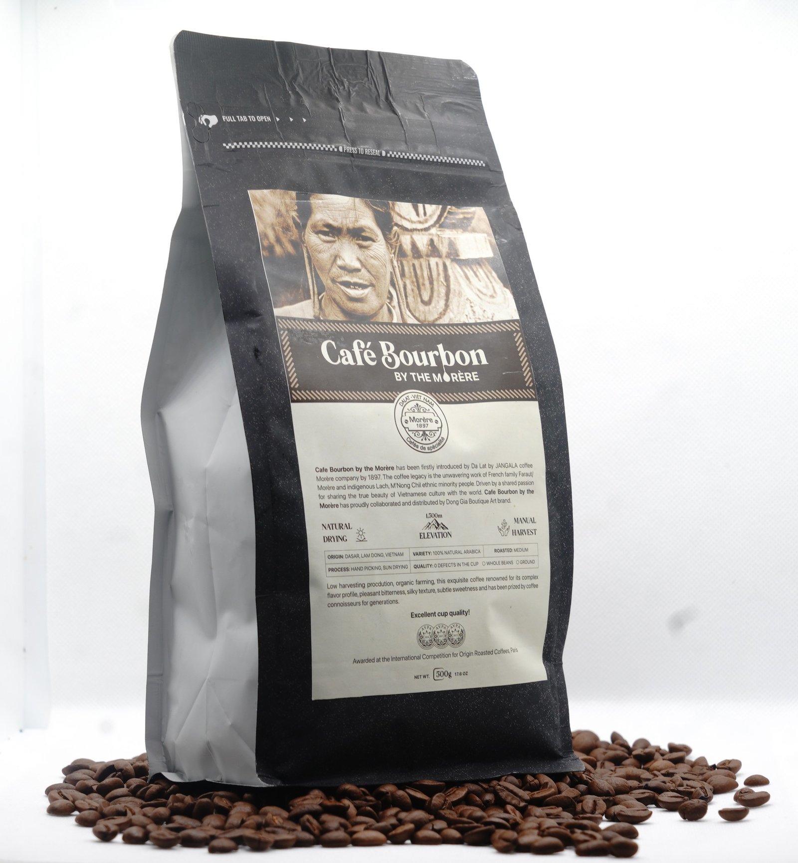 Café Bourbon Rond - Expression solaire